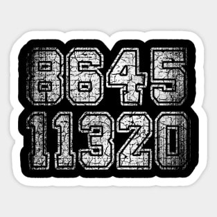 864511320 Election Vote Out Trump 0 Sticker